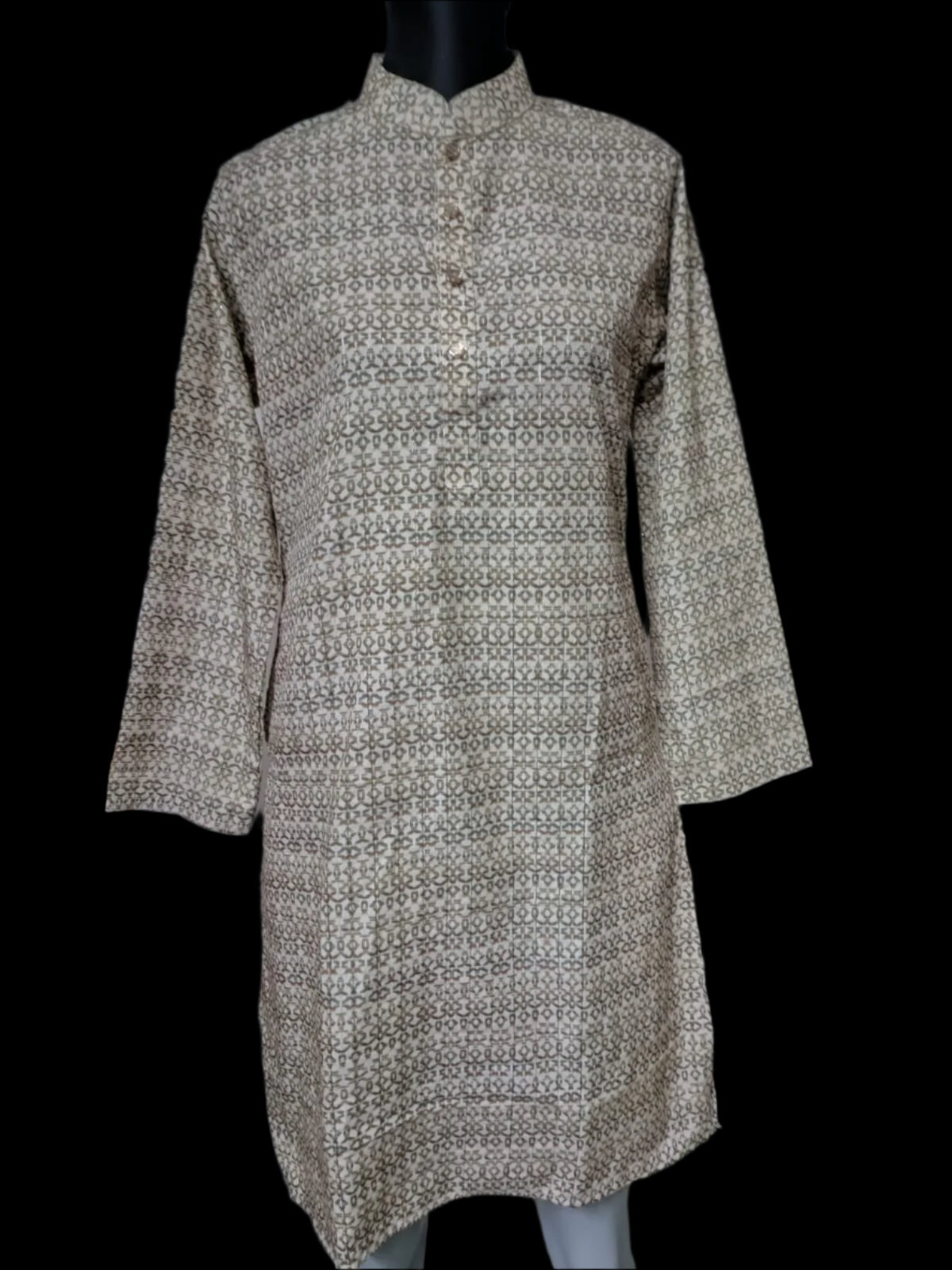 AOP Sequins Georgette Panjabi