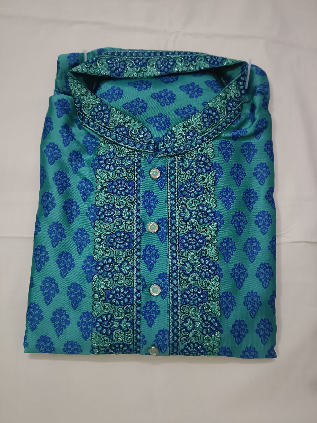 Heavy Katan Embroidered Panjabi