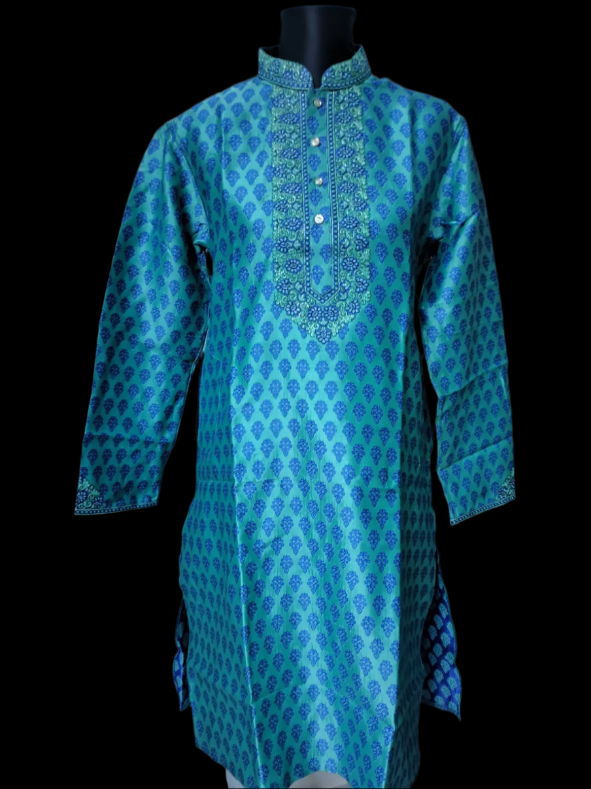 Heavy Katan Embroidered Panjabi