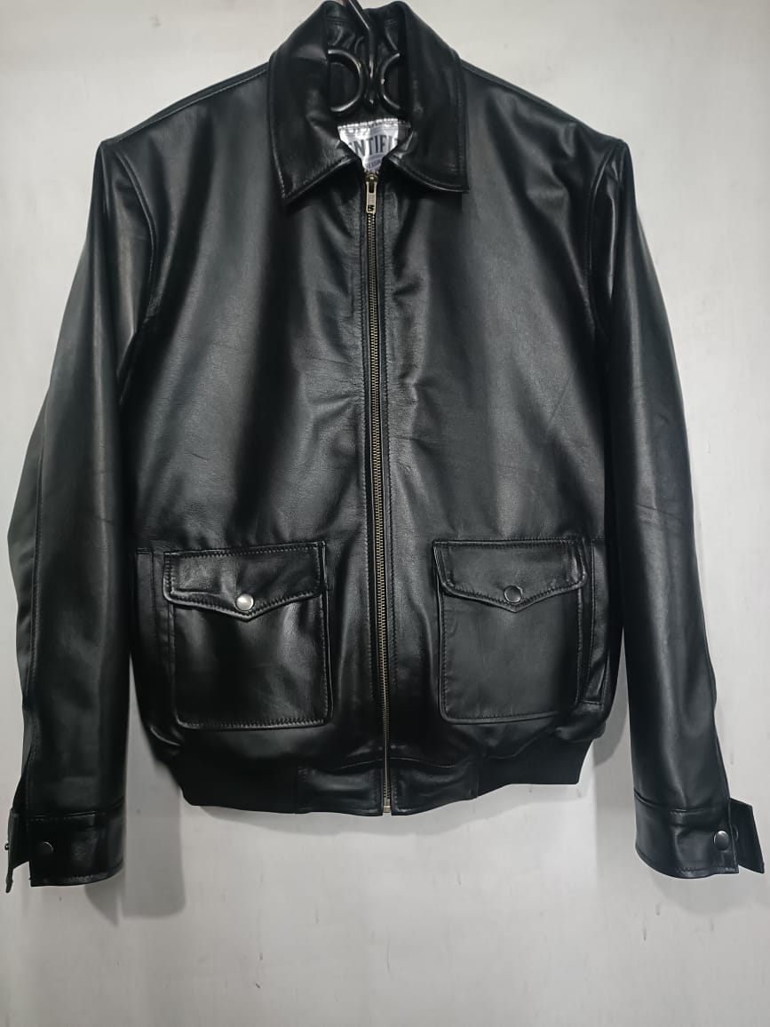 Leather Jacket - Full Sleeve - Men's