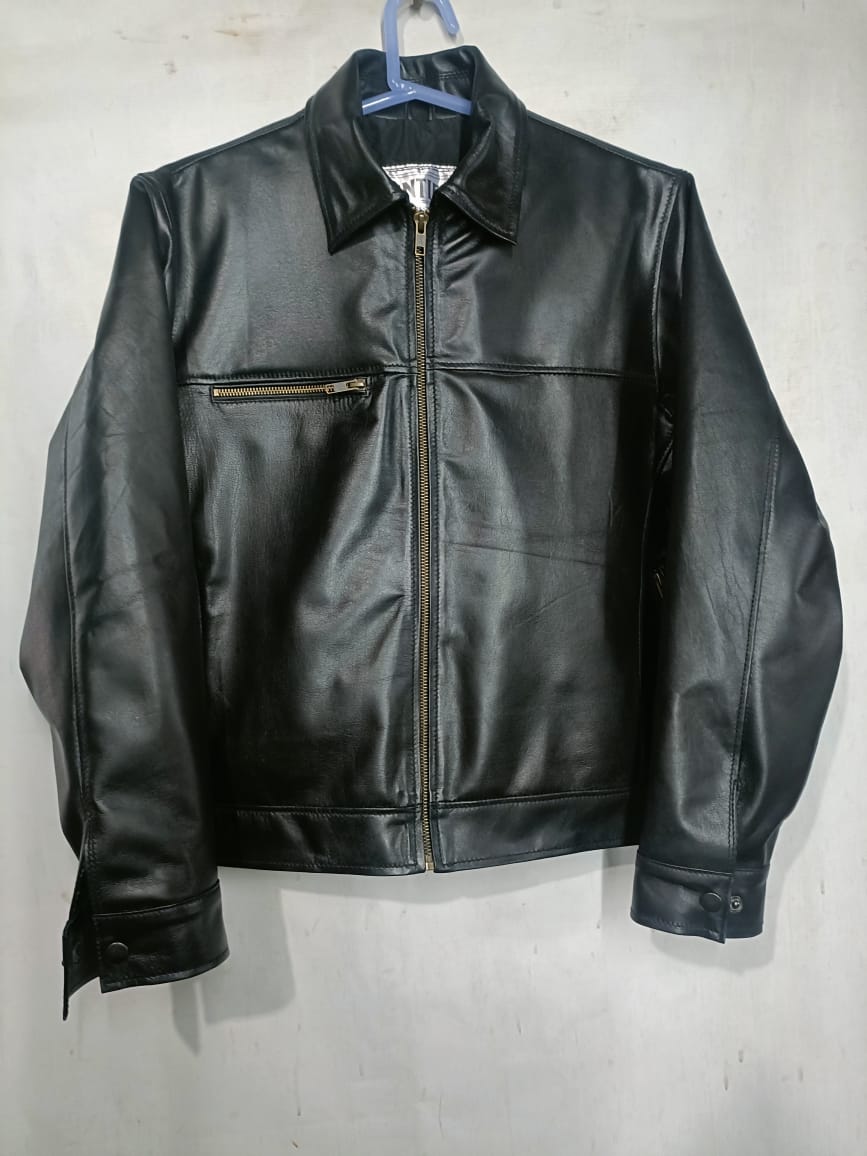 Leather Jacket - Full Sleeve - Men's