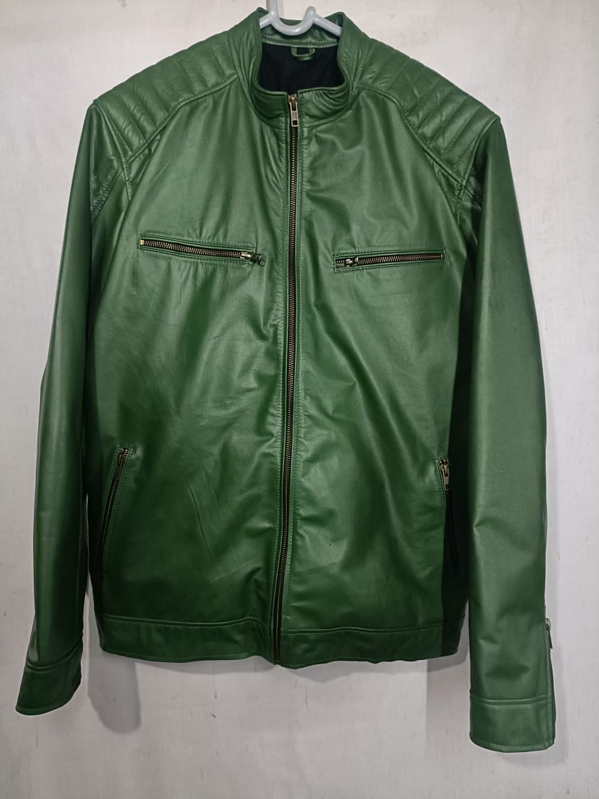 Leather Jacket - Full Sleeve - Men's