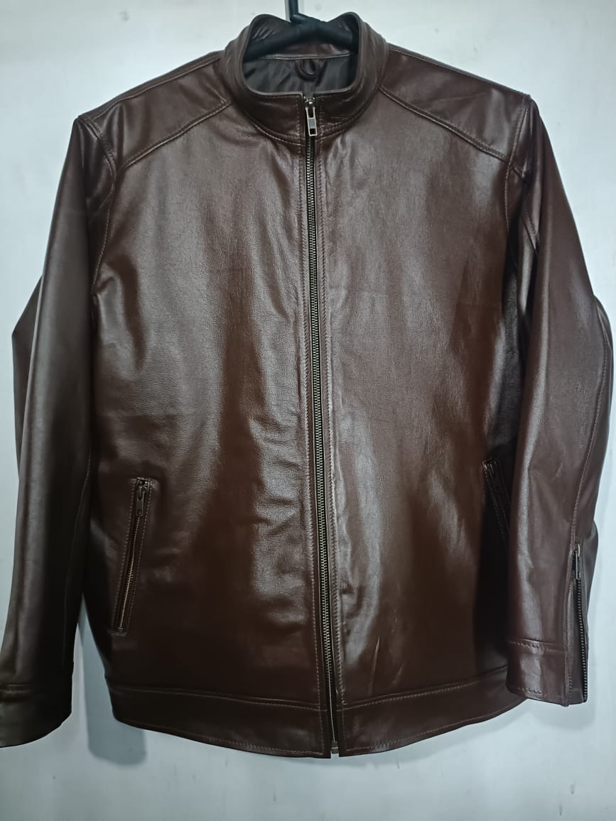 Leather Jacket - Full Sleeve - Men's