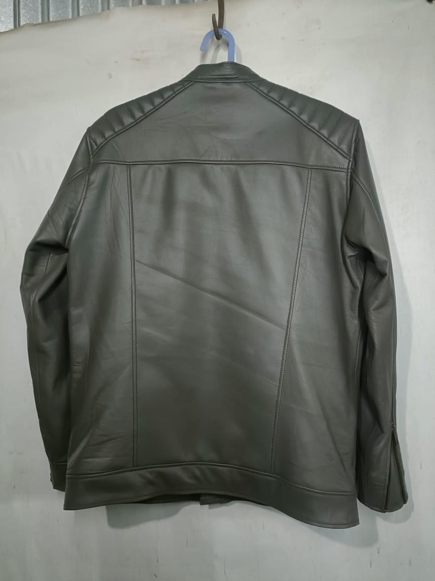 Leather Jacket - Full Sleeve - Men's