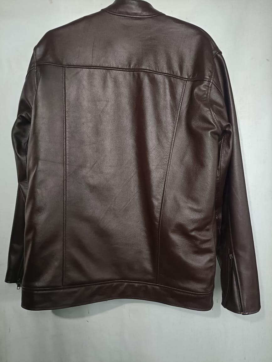 Leather Jacket - Full Sleeve - Men's